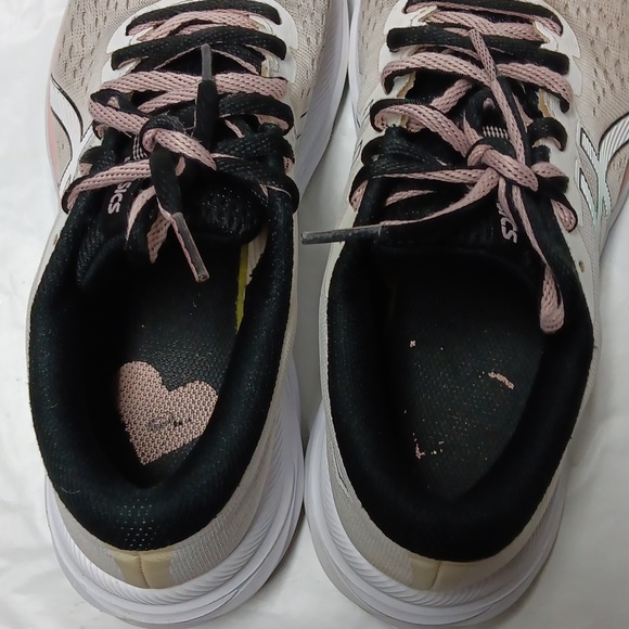 Asics Women's Running Shoes in White and Pink Size 8 - Picture 11 of 15